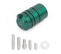 Multi peso per kit stabilizzatore per archi con pezzi da 1 2 e 4 once per regolare l'equilibrio e ridurre gli urti della mano (verde)