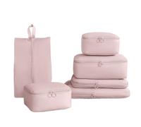Multi-Piece Travel Set: The compression packing cube set combines multiple
