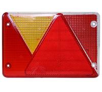 Multi Point 4 IV Disco Luce Vetro di ricambio per 18 - 8484 - 007 sinistra per rimorchio, sinistra
