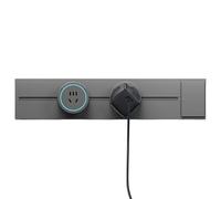 Multi Prese Elettriche - Adattatore per binario elettrico,Adattatori per presa mobile rimovibile per ufficio, soggiorno, cucina, camera da , casa