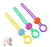 Multi-purpose Sealer, Reusable multi purpose sealer, Elastic Cord Organizer for Sealing Food, Reusable Multipurpose Zip Cable Ties (20 PCS Random color)