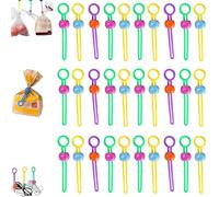 Multi-purpose Sealer, Reusable Multipurpose Zip Cable Ties,Detachable Sealing Ties Extra-Tight Seal for Long-Lasting Freshness, for Sealing Food Bags and Organizing Wires (10PCS) (3PCS)