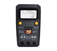 Multi-purpose Transistor ESR/SMD Tester Smart Diodo Triodo Misuratore Di Resistenza LCD Test MOS/PNP/NPN Lettura Rapida Accurata Facile(ESR02PRO-Black)