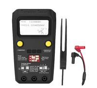 Multi-purpose Transistor ESR/SMD Tester Smart Diodo Triodo Misuratore Di Resistenza LCD Test MOS/PNP/NPN Lettura Rapida Accurata Facile(ESR02PRO-Test clip)