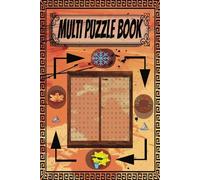 Multi Puzzle Book: 4 Seasons , 12+ themes | 5-in-1 Puzzles |