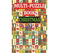 Multi-Puzzle Book: Multi-Puzzle with Easy to Read Print about Christmas | 3-In-1: Word Search, Crosswords and Sudoku | 6x9 inches, 120 pages | Gift for Vacations, Holidays and Relaxation