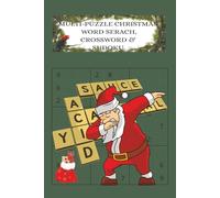 Multi-Puzzle Christmas: 3 In 1 Word search, Crossword, Sudoku