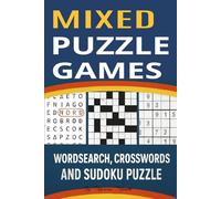MULTI PUZZLES FUN BRAIN GAMES ON ANIMALS, INSECTS AND GENERAL KNOWLEDGE: Wordsearch, Crosswords and Sudoku Puzzles with Easy Print to Read, Easy to ... Holiday, Vacation and Perfect for Relaxation.