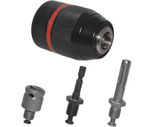 Multi-Quick Change Keyless Chuck Utensile elettrico in acciaio ad alta velocità 1/2-20UNF Mount Quick Drill Chuck Tools