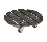 Multi Scooter Wpc Rotondo Antracite 100 KG Apparate-Rolle Umzug Piante Trasporto