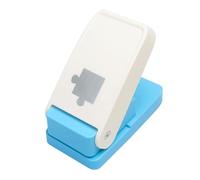 Multi Shape Tab Punch, Creative Paper Cutter Tool, with 6,8 cm Portable Scrapbook Hole Punch Smooth Press Feature, Compact Craft Punches Device, Jigsaw Style Paper Maker Design, for Cards Planners