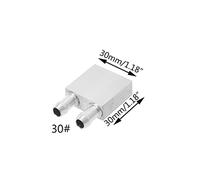Multi Size Alluminio Blocco di Raffreddamento Ad Acqua Dissipatore di Calore Per PC Laptop CPU 40x120mm 40x80 40x160 40x180 40x40 40x240mm Laptop Cooler CPU Blower Dissipador Fan Dissipador Radiatore