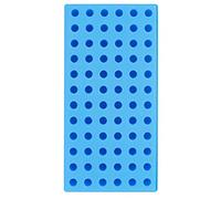 Multi slot portautensili scatola, 8MM 72 HOLES | Multi fori cacciavite Router Bit vassoio con plastica Rack stoccaggio per la lavorazione del legno Uso e