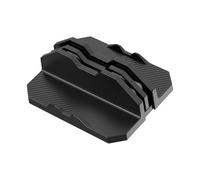 Multi slot Supporto da scrivania Organizzazione Stand per Notebook Cartella Sicuro ABS Frame Installazione rapida Desk Storage Organizer