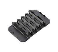 Multi slot Supporto da scrivania Organizzazione Stand per Notebook Cartella Sicuro ABS Frame Installazione rapida Desk Storage Organizer