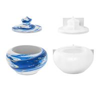 Multi Stampo Per Stampo Stoccaggio Del Design In Silicone Multipla Regali Artigianali Decori La Casa E Scatola Pratica Teiera D'arte