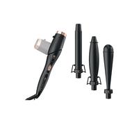 Multi Styler BELLISSIMA TWIST & STYLE KIT, Potenza massima 81 W, in Altro rivestimento, Temperatura max 190 °C, 1 temperature, si riscalda in 100 s, NERO