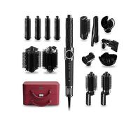 Multi Styler CECOTEC AirGlisse 14in1 Platinum, Potenza massima 1400 W, 3 temperature, Tecnologia a ioni, Nero