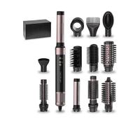 MULTI STYLER CECOTEC Bamba CeramicCare 12in1 AirGlam Black, Potenza massima 1200 W, in Ceramica, 3 temperature, Tecnologia a ioni, Nero, Rosa