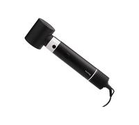 Multi Styler HUSLOG HUS1081, Potenza 1200 W, Tecnologia a ioni, 6 diversi attacchi, Potenza massima 1200 W, 3 temperature, si riscalda in 1 min, Tecnologia a ioni, Nero, Argento