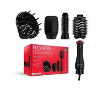 Multi Styler REVLON OneStep 4-in-1, in Ceramica, Temperatura max 0 °C, 4 livelli di temperatura temperature, Nero, Rosso