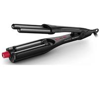 Multi Styler ROWENTA CF471L, 1000W, piastra in ceramica per creare 4 acconciature ondulate, temperatura regolabile 120°-210°C, punta fredda