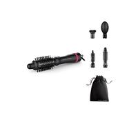 Rowenta Express Style CF634L Spazzola ad aria calda Caldo Nero, Rosso 800 W 1,8 m