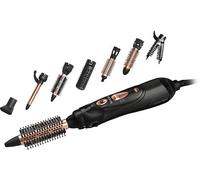Multi Styler SENCOR SHS 8550BK, Nero, Rame, Potenza massima 1000 W, Temperatura max 210 °C, 2 temperature, si riscalda in 30 s, Tecnologia a ioni, Nero, Rame