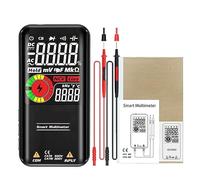 Multi Tester Multimetro Digitale 9999 Conteggi Smart Serie Multimetro DC AC Condensatore Di Tensione Ohm Diodo NCV Live Wire Tester(S10-1.5V AAA Battery)
