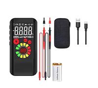 Multi Tester Multimetro Digitale Profesional Multimetro Smart DC AC Tensione Condensatore Ohm Diodo NCV EMF Tester Detector(A10)