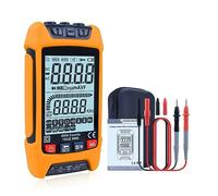 Multi Tester Tester AC/DC Voltmetro Ohm Multimetro Digitale 9999 Conteggi Intervallo Automatico TRMS Resistenza Capacità Tester Di Temperatura(V1-O)