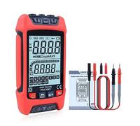 Multi Tester Tester AC/DC Voltmetro Ohm Multimetro Digitale 9999 Conteggi Intervallo Automatico TRMS Resistenza Capacità Tester Di Temperatura(V1-R)