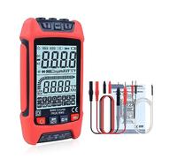 Multi Tester Tester AC/DC Voltmetro Ohm Multimetro Digitale 9999 Conteggi Intervallo Automatico TRMS Resistenza Capacità Tester Di Temperatura(V2-R)