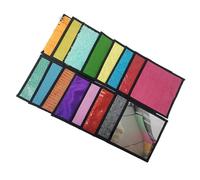 Multi Texture Sensoriale Training Tappeto Portatile Tessuto Play Mat 8/10/14/16pcs Tessuto Sensoriale Mats per il Bambino