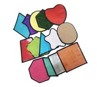 Multi Texture Sensoriale Training Tappeto Portatile Tessuto Play Mat 8/10/14/16pcs Tessuto Sensoriale Mats per il Bambino