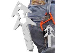 Multi Tool Compatta - -Adatta 8 in 1 a Forma di Albero,Accessorio Manuale Resistente per Pronto Soccorso Uomo Donna