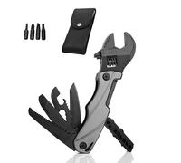 Multi Tool pieghevole chiave combinata Viti Rotary Bit Apribottiglie Kit in acciaio inox Set di strumenti pieghevoli per esterni per campeggio all'aperto