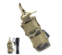 Multi Tool Pouch Grande Capacità Multiuso Heavy Duty Utility Pouch, CP | Custodia in nylon con passante per cintura, tasca per cintura, campeggio, escursionismo, lavoro, utilità per equitazione