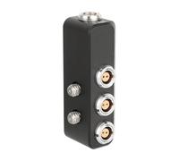Multi Uscita 0B 2Pin Femminile Splitter di Potere Adattatore Cavo Per Telecamere In Lega di Alluminio Distributore Cavo 1/4 Pollice Vite Video Gear