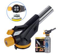 Multi Uso Bruciatore a Gas di Bunsen Saldatura Accendino + Cartucce 1300C