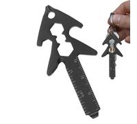 Multi Utensile Leggero | Cacciavite Righello Multi Strumento a Forma di Alberello,Accessorio Manuale Resistente per Pronto Soccorso Uomo Donna