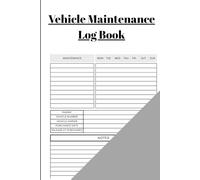 Multi-Vehicle Maintenance Log Book: Track Repairs, Mileage, Oil Changes & Service History for Cars, Trucks, Motorcycles