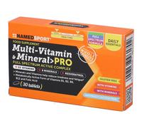 Named MULTI-VITAMIN&MINERAL PRO 30 COMPRESSE