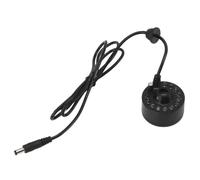 Multi-Wits Mist Maker 12LED Perline Colorate Interfaccia DC 5V Nebulizzatore per Fontana ad ultrasuoni Impermeabile per la Festa di Halloween nello Stagno