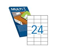 Apli Multi3 10518 Stickers 70x37 Mm Trasparente