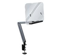 MultiAngle - Supporto da braccio girevole per computer portatile, ergonomico, con clip per tablet e notebook con clip solida