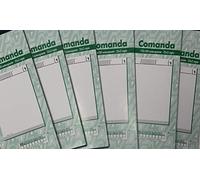 Multiart Blocchi Comande a 2 copie autoricalcanti 25x2 17x10 30 pezzi