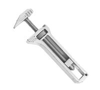 Multiattrezzo compatto in titanio, piccola chiave multiuso, apribottiglie multifunzione, misura regolabile, attrezzo multiuso per riparare zaino in spalla campeggio ed escursionismo, piccola