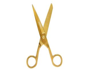 MultiBey Forbici dritte in acciaio inox riciclato, 17,8 cm, color rame oro multiuso, in tessuto, per arti e artigianato, per carta, resistenti