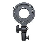 Multiblitz Connettore Mini Bowens a Bowens Adattatore per serie MB-PL, Collegamento a stativi con Spigot 5/8", per shooting fotografici e riprese video